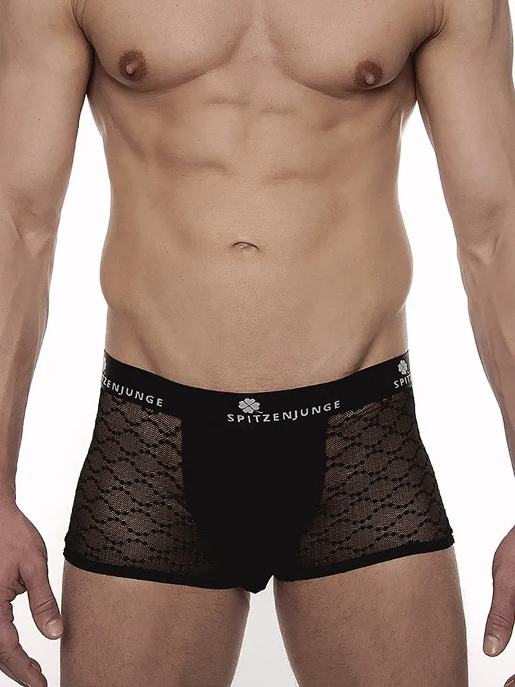 Spitzenjunge Blackline Empire: Hipster, schwarz (S) Spitzenjunge Blackline Empire: Hipster, schwarz (S)