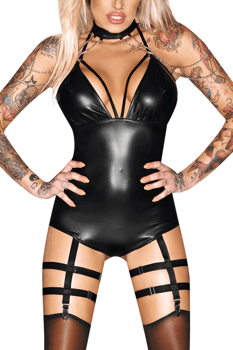 Strapsbody zum Öffnen im Schritt Strapsbody zum Öffnen im Schritt