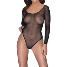 Elastischer Body aus Netz mit Glitzersteinchen Elastischer Body aus Netz mit Glitzersteinchen