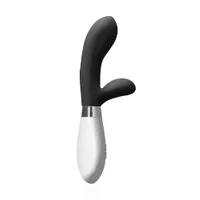 Luna Achilles: Bunny-Vibrator, schwarz Luna Achilles: Bunny-Vibrator, schwarz