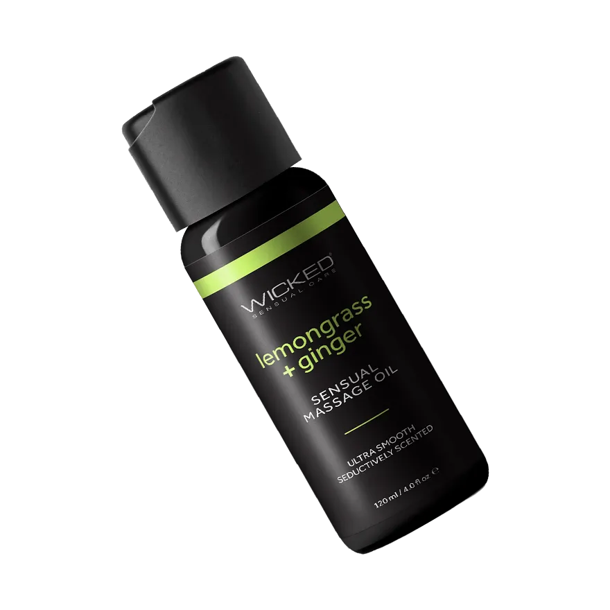 Sensual Massage Oil Lemongrass Ginger, 120 ml Sensual Massage Oil Lemongrass Ginger, 120 ml