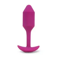 B-Vibe Vibrating Snug Plug M: Vibro-Analplug, rose B-Vibe Vibrating Snug Plug M: Vibro-Analplug, rose