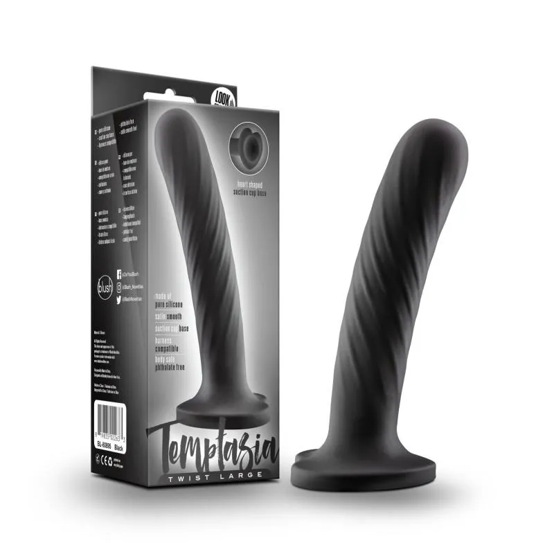 Temptasia »Twist« Dildo mit Saugnapf - Groß – Bild 5