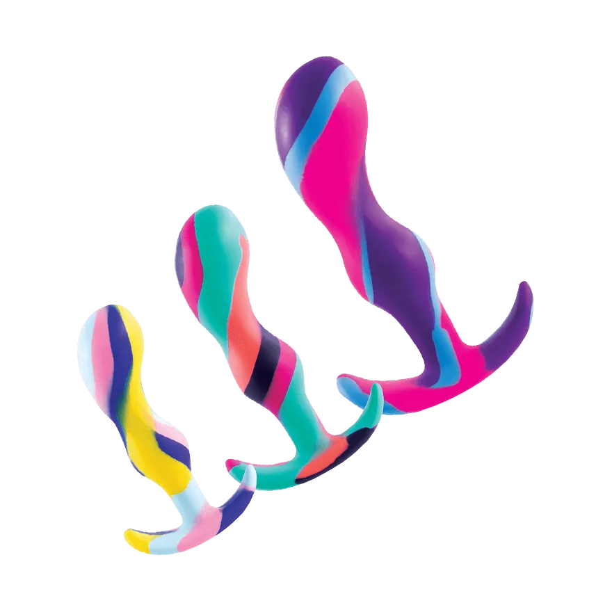 3 In 1 Butt Plug, 3-teilig 3 In 1 Butt Plug, 3-teilig