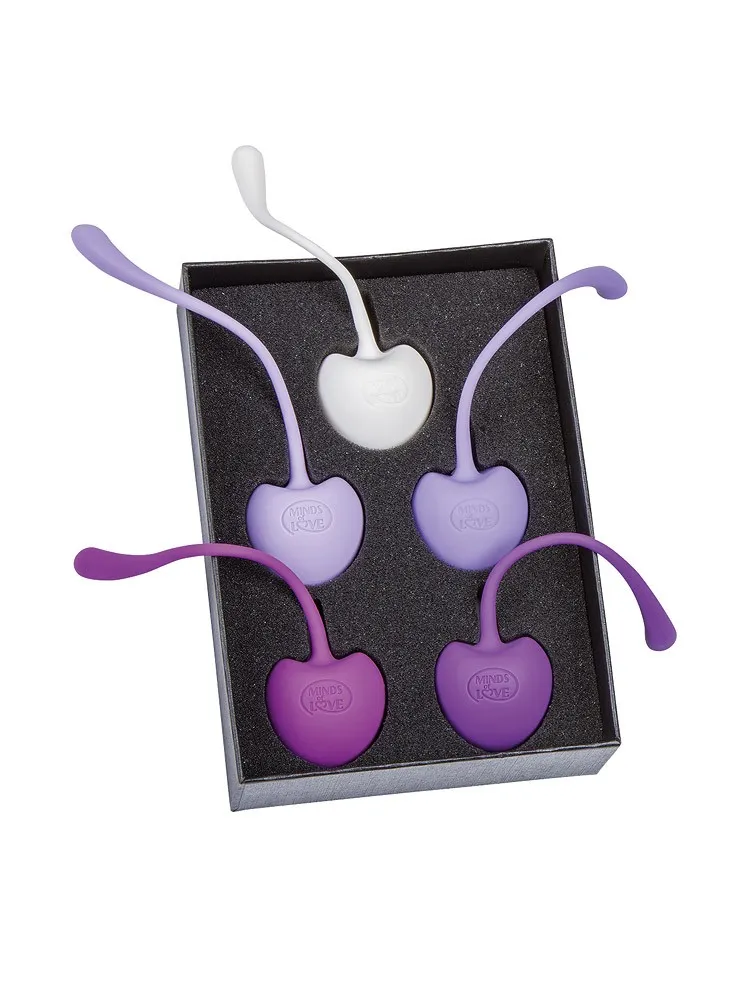 Minds Of Love Train Balls Gym Set: Liebeskugel-Set, lila Minds Of Love Train Balls Gym Set: Liebeskugel-Set, lila