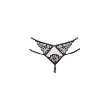 Bracli - Manhattan Strumpfhosen - Luxuriöse Perlenstring-Dessous Größe Plus