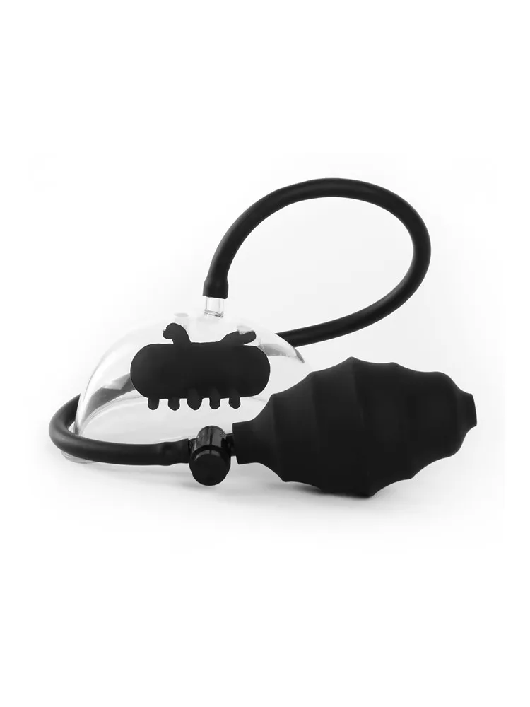 Ouch! Vibrating Pussy Pump: Vibro-Vulvasauger, schwarz Ouch! Vibrating Pussy Pump: Vibro-Vulvasauger, schwarz