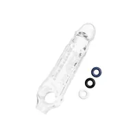 1" See-Thru Stretch Penis Extender, 22 cm 1" See-Thru Stretch Penis Extender, 22 cm