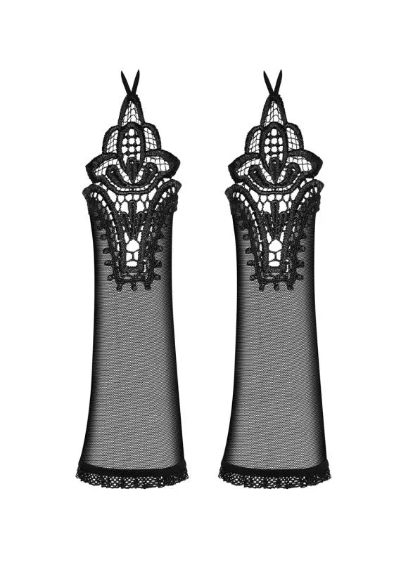 Obsessive - Luiza Handschuhe - Schwarz – Bild 2