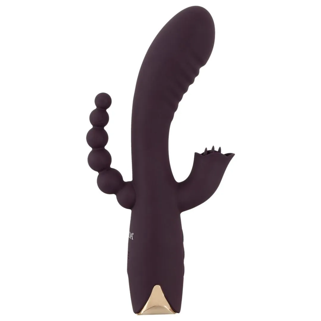 Rabbitvibrator „Triple Vibrator“ mit Analstimulator – Bild 3