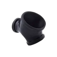 Toylie Gil: Latex-Penishülle mit Penis-/Hodenring, schwarz Toylie Gil: Latex-Penishülle mit Penis-/Hodenring, schwarz