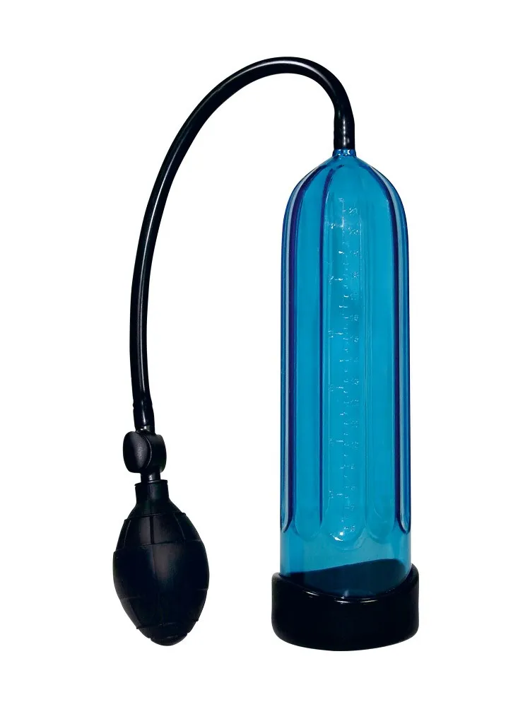 Smile Cool: Penispumpe, blau Smile Cool: Penispumpe, blau