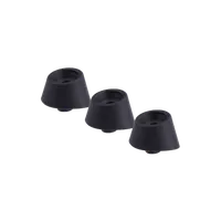 3er Pack Ersatzkappen für Womanizer® Duo - schwarz 3er Pack Ersatzkappen für Womanizer® Duo - schwarz