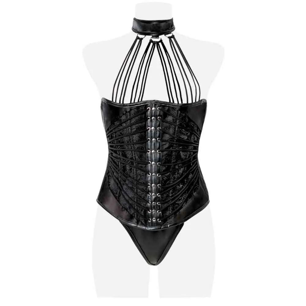 Unterbrust Corsage-Set mit Zierbändern – Bild 4