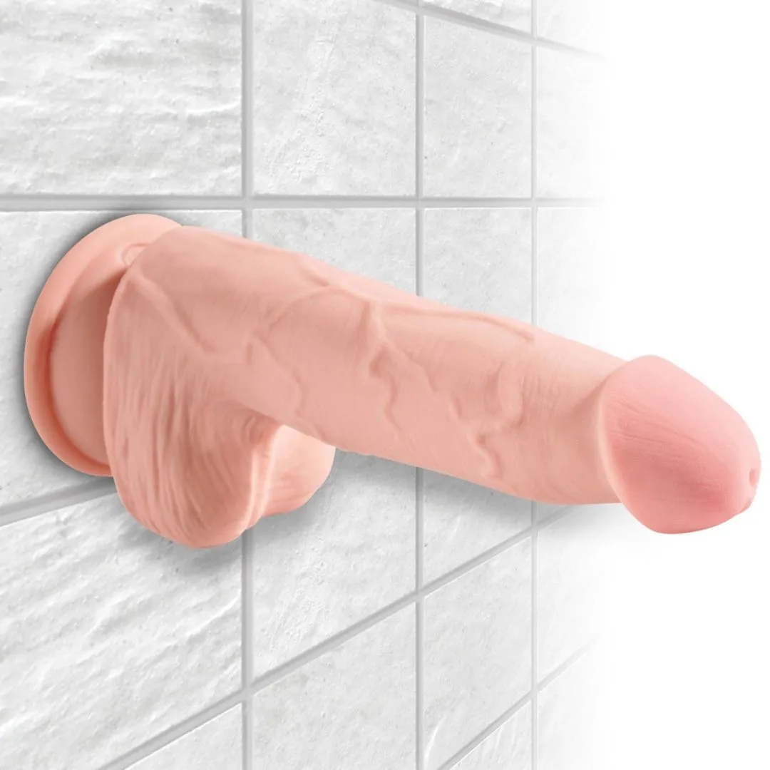 Dildo „5" Triple Density Cock with Balls“ – Bild 5