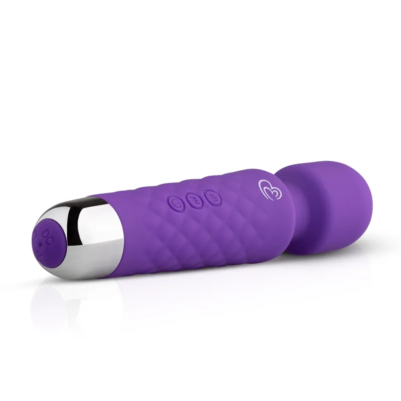 EasyToys Mini Wand Vibrator - Lila – Bild 2
