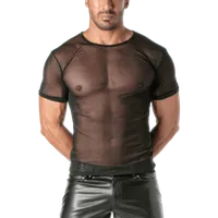 Mesh-Shirt schwarz Mesh-Shirt schwarz