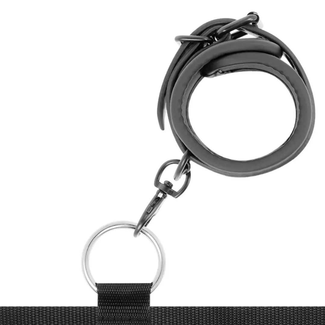 Bettfessel-Set mit Metallringen – Bild 4