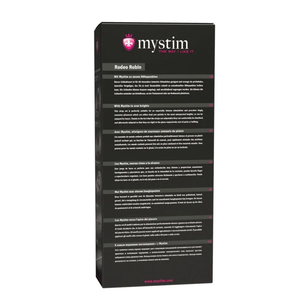 E-Stim Penisschlaufe „Rodeo Robin“ mit Hodenschlaufe – Bild 5