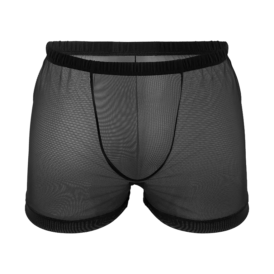 Transparente Mesh-Shorts Transparente Mesh-Shorts