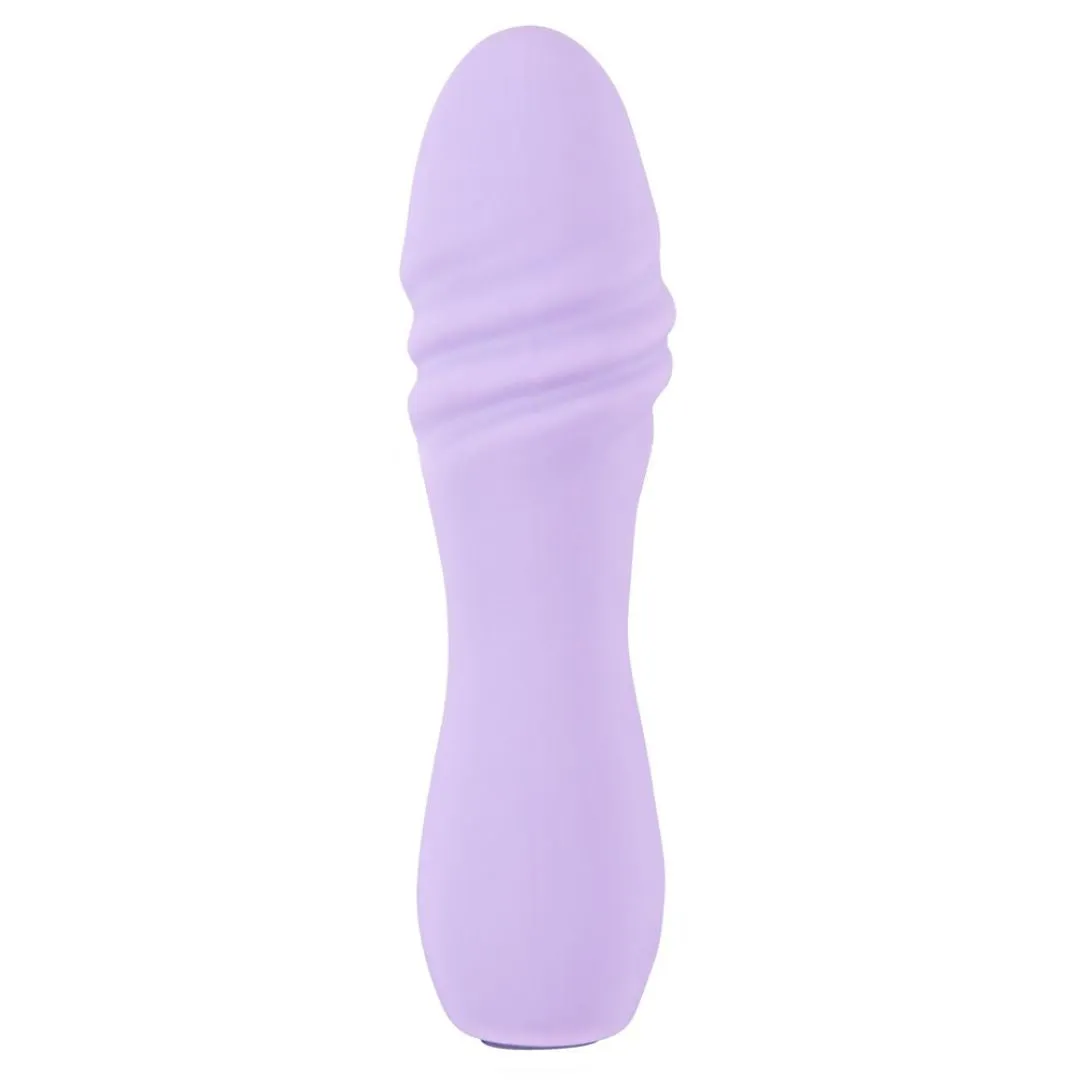 Minivibrator lila mit Spiralrillen Minivibrator lila mit Spiralrillen