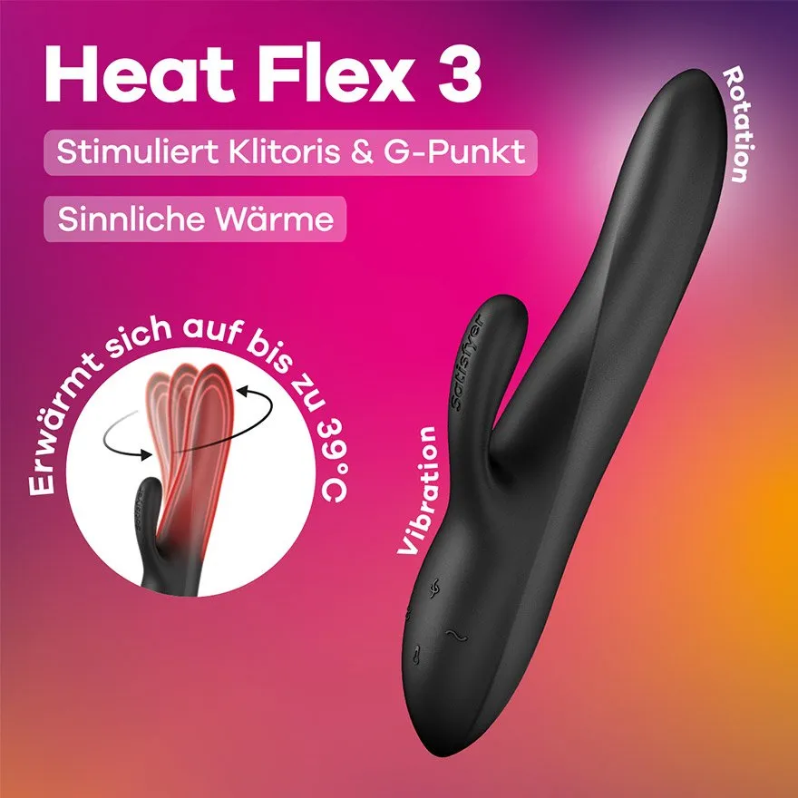 Satisfyer ‘Heat Flex 3’, 23 cm Satisfyer ‘Heat Flex 3’, 23 cm