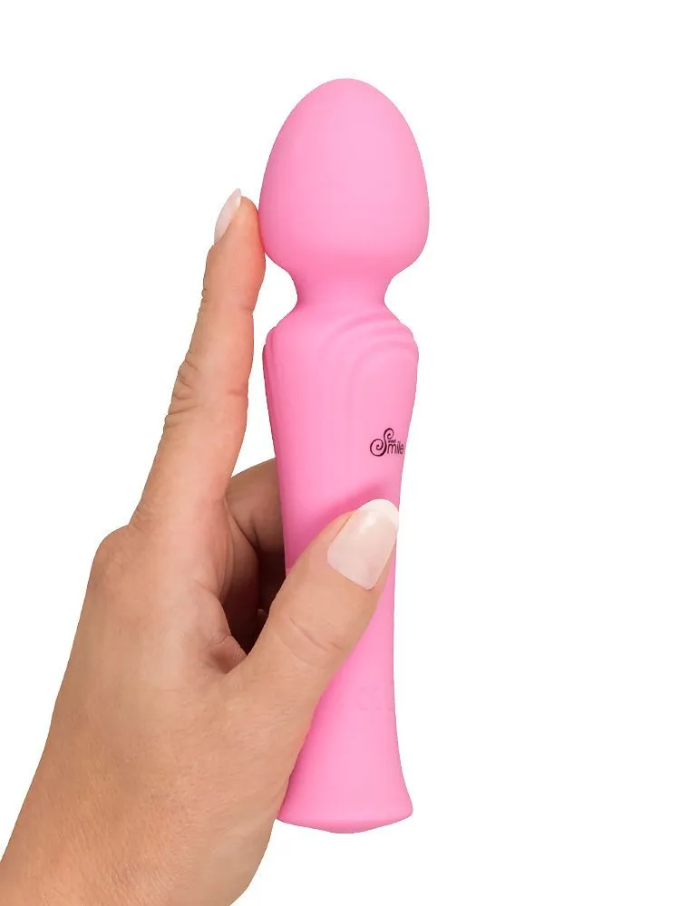 Sweet Smile Rechargeable Mini Wand: Wandvibrator, rosa Sweet Smile Rechargeable Mini Wand: Wandvibrator, rosa