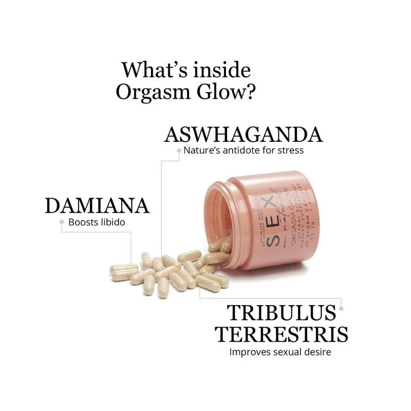 Bijoux Indiscrets - Orgasm Glow Nahrungsergänzung für Libido und Energie - 60 Kapseln – Bild 2