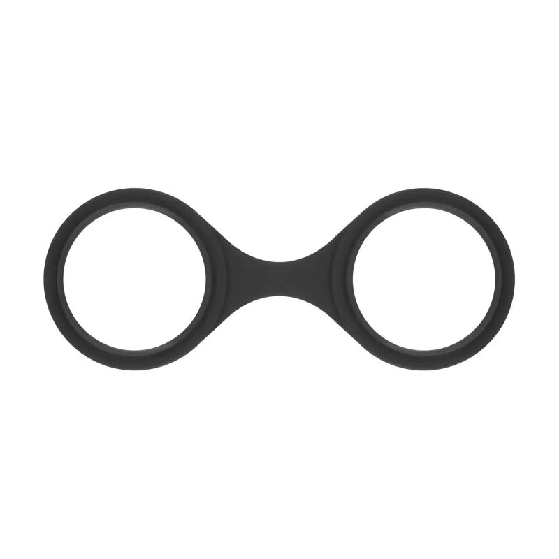 EasyToys - Flexible Silikon-Handschellen - Schwarz EasyToys - Flexible Silikon-Handschellen - Schwarz