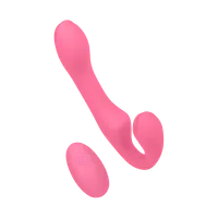 Silikon-Rabbitvibrator mit Funkfernbedienung, 20 cm Silikon-Rabbitvibrator mit Funkfernbedienung, 20 cm