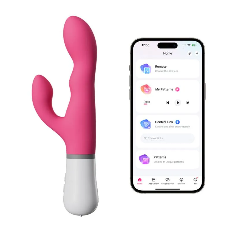 Lovense - Nora G-Punkt Vibrator Mit App - Pink Lovense - Nora G-Punkt Vibrator Mit App - Pink