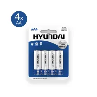 Hyundai - Super Alkaline AA Batterien - 4 Stück Hyundai - Super Alkaline AA Batterien - 4 Stück