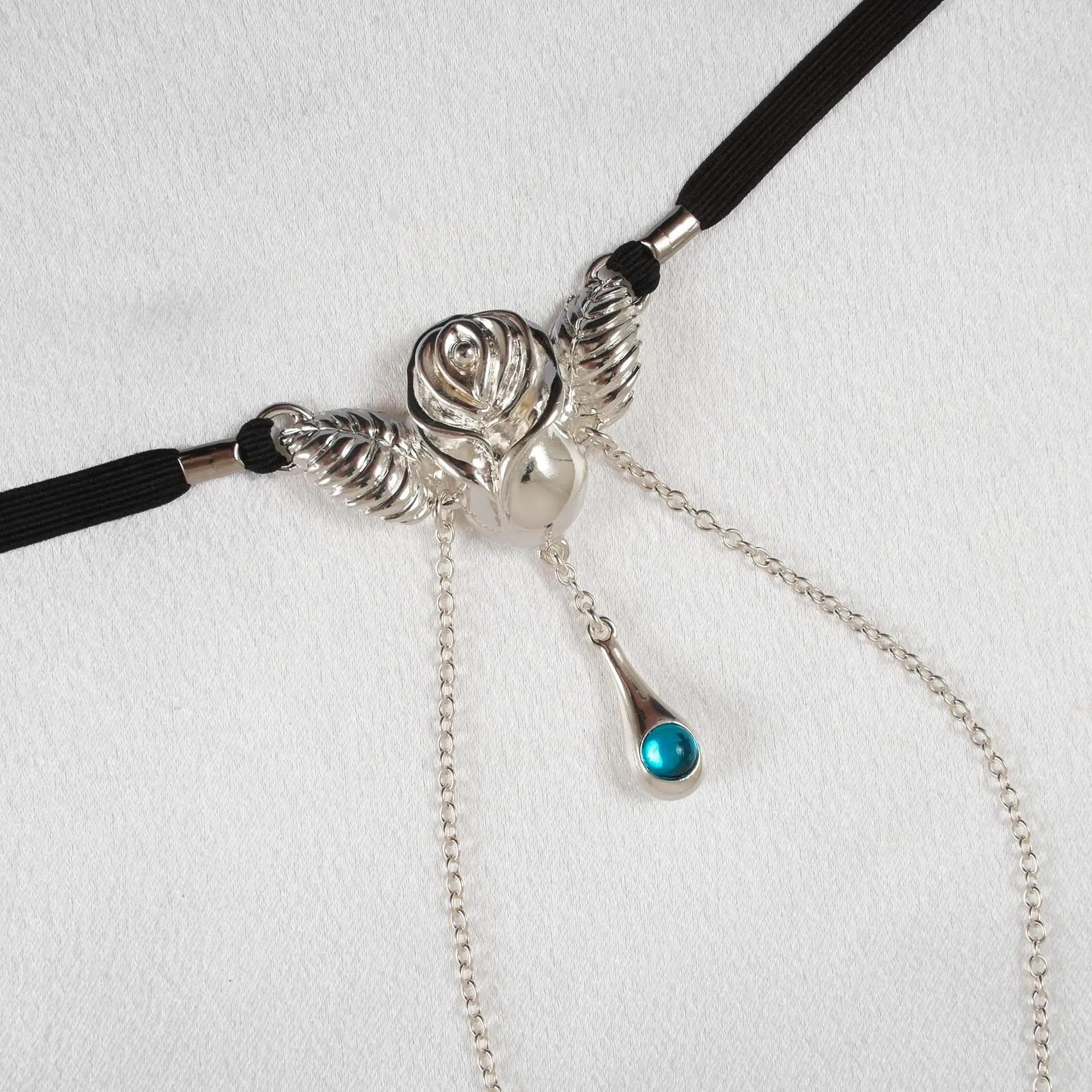 Sylvie Monthulé - G-String Love Rose | Silber Größe 40 – Bild 2