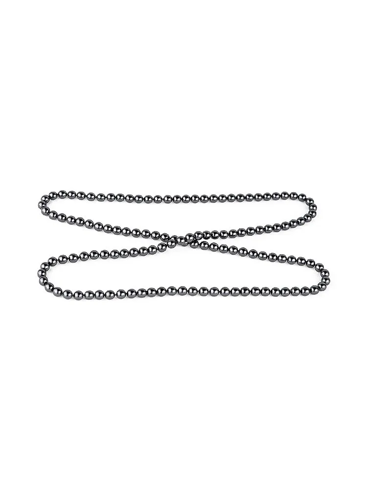 Bracli Atame: Perlenkette, schwarz Bracli Atame: Perlenkette, schwarz