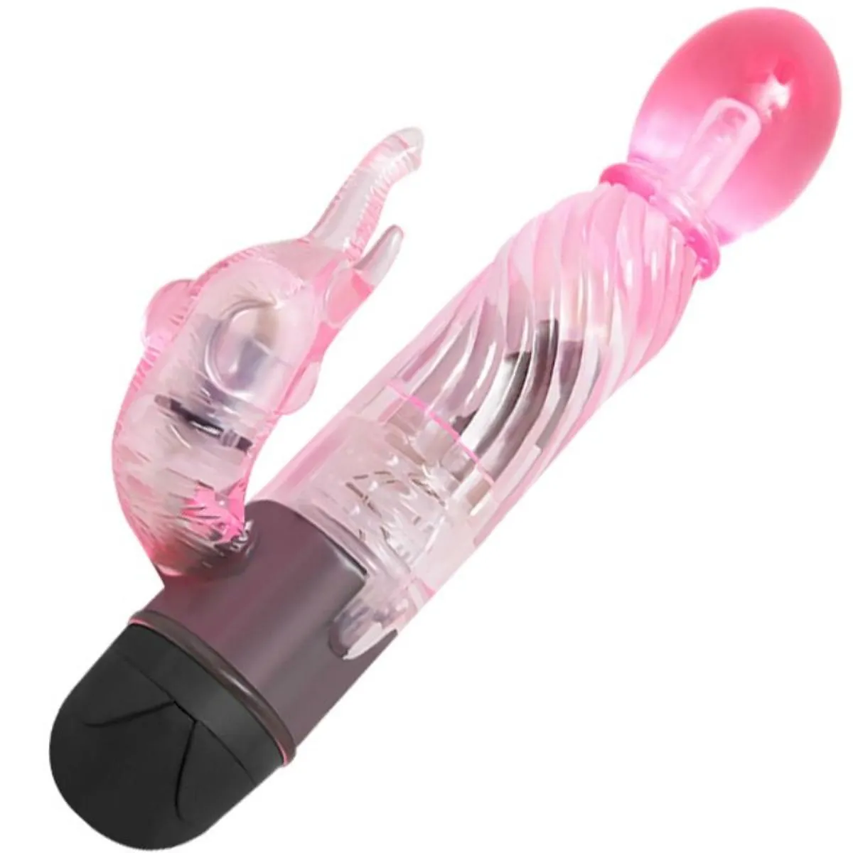 Rabbitvibrator mit Klitorisstimulator im Elefanten-Design – Bild 5