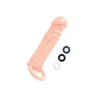 Realistic 1" Penis Extender, 15,2 cm Realistic 1" Penis Extender, 15,2 cm