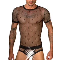 Eros Veneziani Net: T-Shirt, schwarz (L/XL) Eros Veneziani Net: T-Shirt, schwarz (L/XL)