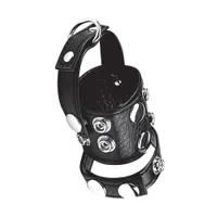 Blue Line 1,5%27%27 Cock Ring/Ball Stretcher: Kunstleder-Penisriemen mit Hodenstr... Blue Line 1,5%27%27 Cock Ring/Ball Stretcher: Kunstleder-Penisriemen mit Hodenstr...