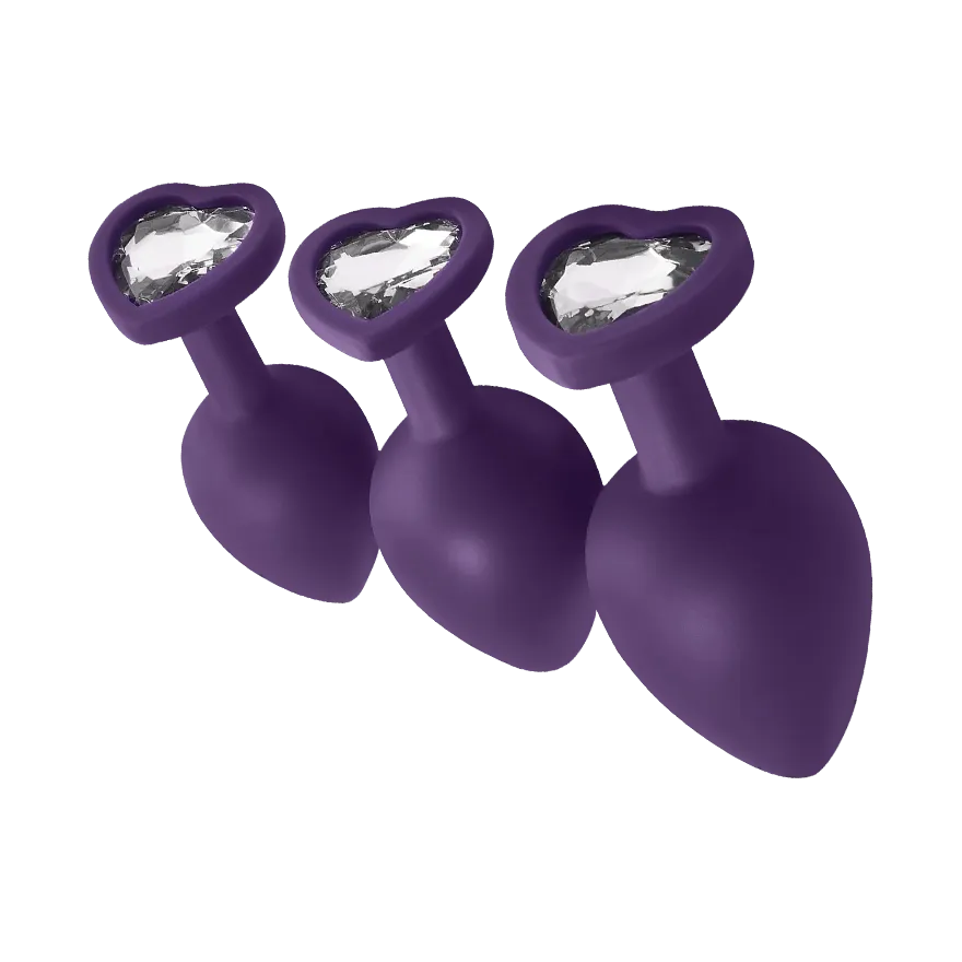 Anal Training Kit, 3 Teile, 7 - 9 cm Anal Training Kit, 3 Teile, 7 - 9 cm