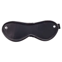 Leather Blindfold Black Leather Blindfold Black