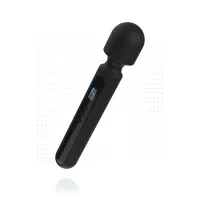 BLAQ - Digitaler Super Wand Vibrator - Schwarz BLAQ - Digitaler Super Wand Vibrator - Schwarz