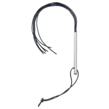 Gummipeitsche mit Metallgriff Gummipeitsche mit Metallgriff