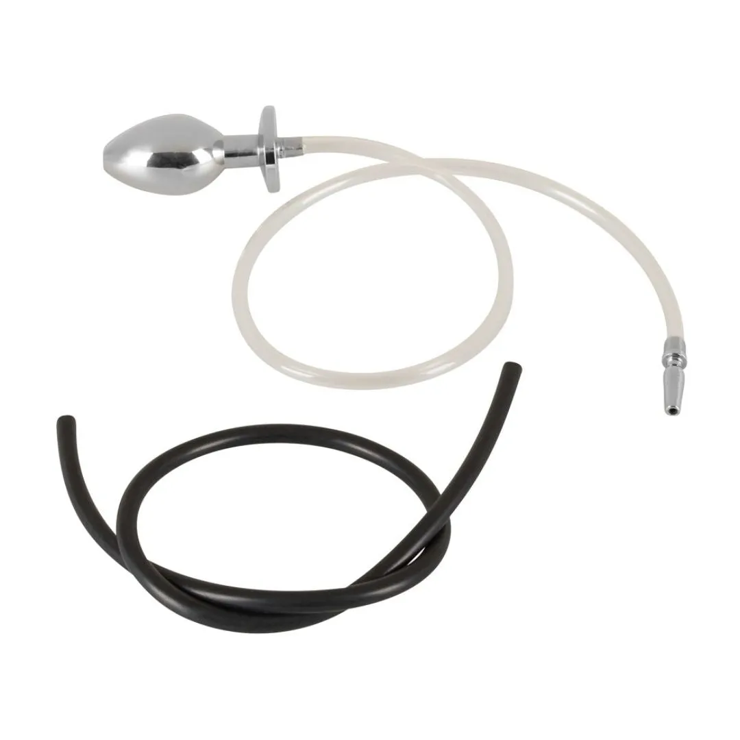 Penis- und Analplug mit Verbindungsschlauch – Bild 4