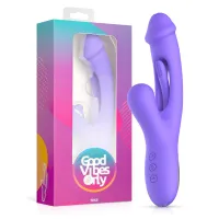 Good Vibes Only - Tess Rabbit Vibrator mit G-Punkt-Stimulator Good Vibes Only - Tess Rabbit Vibrator mit G-Punkt-Stimulator