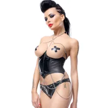 Demoniq Hard Candy Dessousset: Nikoletta, schwarz (L) Demoniq Hard Candy Dessousset: Nikoletta, schwarz (L)