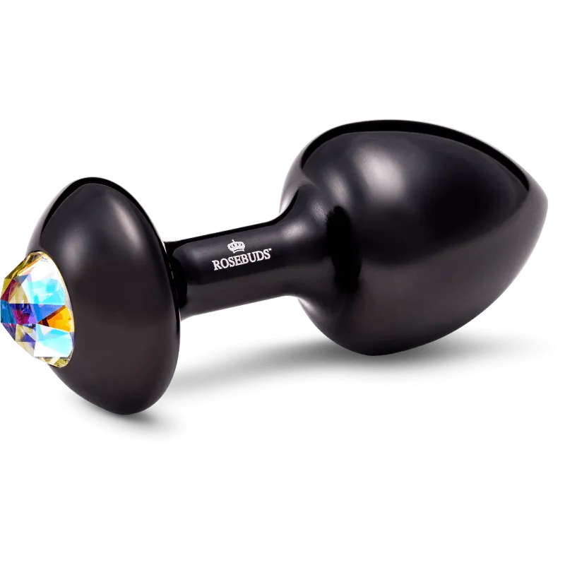 Rosebuds™ - Neu Klein Alu Schwarz Kristall – Bild 2