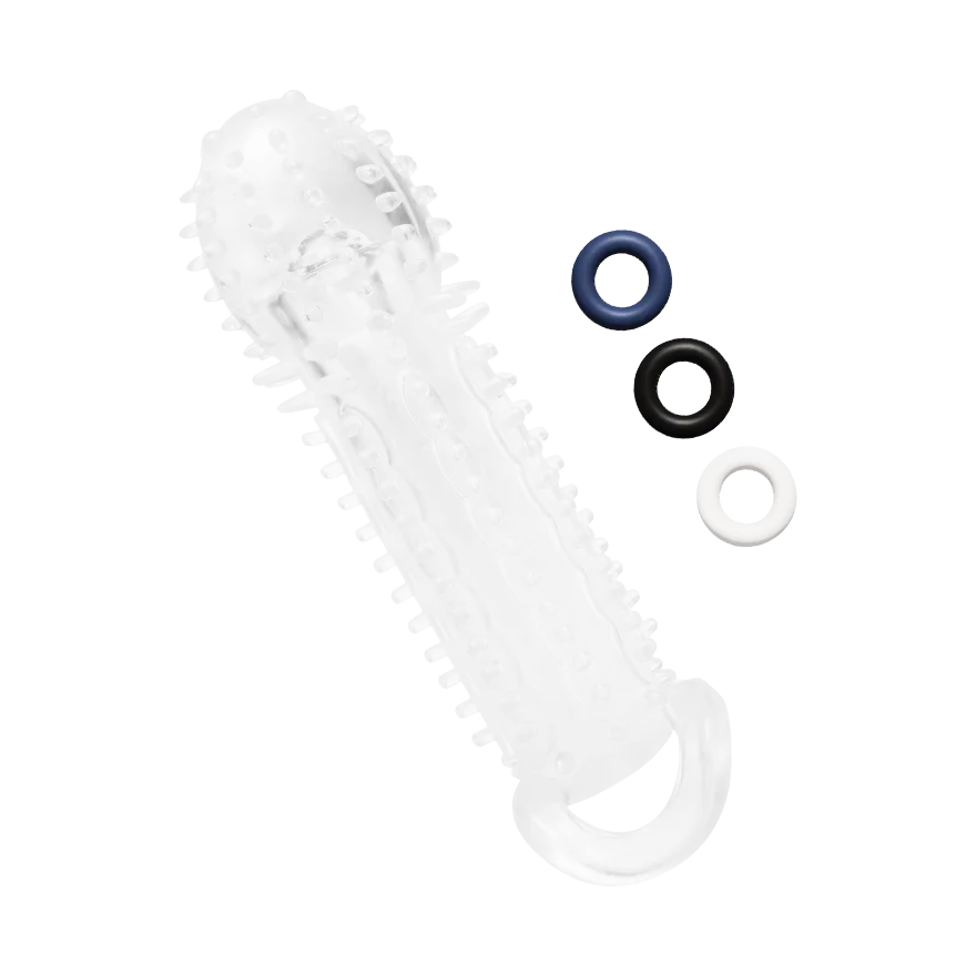 1,5" See-Thru Stretch Penis Extender, 15,5 cm 1,5" See-Thru Stretch Penis Extender, 15,5 cm