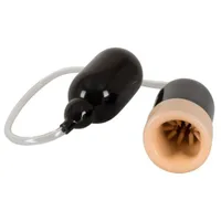 Masturbator „Blow Job Sensation“ mit Pumpball und Noppen Masturbator „Blow Job Sensation“ mit Pumpball und Noppen
