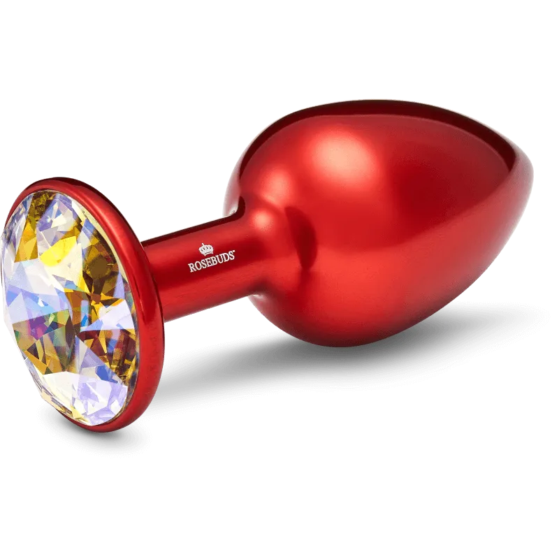 Rosebuds™ - Medium Alu Rot Kristall – Bild 2