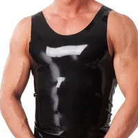 Körpernahes Wet Look-Shirt Körpernahes Wet Look-Shirt